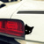 cheap Car Stickers-2pcs Car Black Cat Peeking Sticker Funny Vinyl Decal Car Styling Decoration Accessories Auto Exterior Decor For Car