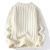 abordables Pull col rond-pull irlandais pour homme pull épais pull pull pull en tricot tricot torsadé côtelé hauts réguliers court tricoté uni col rond moderne contemporain thermique travail quotidien