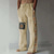 cheap Casual Pants-Men&#039;s Linen Pants Trousers Summer Pants Beach Pants Drawstring Elastic Waist 3D Print Geometric Pattern Graphic Prints Comfort Casual Daily Holiday 20% Linen Vintage Ethnic Style Black White