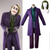 preiswerte Herrenkostüme-Joker Clown Bluse / Hemd Hose Outfits Herren Film Cosplay Cosplay Kostüm Party Lila Mantel Weste Bluse Maskerade Polyester / Krawatte / Krawatte mit Perücke