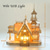 cheap Jigsaw Puzzles-3D Wooden Puzzle Villa House Royal Castle with Light Assembly Toy Kid Adult DIY Model Kits Desk Decoration for Gift