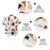 billige Geometrisk mønster-Herre Geometrisk mønster Geometri Graffiti Skjorte Skjorte med knapper Kortermet Mote Gatemote Designer utendørs Feriereise Daglig Sommer Vår Høy krage Trykt mønster Hvit+Rød Hvit&amp;Blå Hvit Gul Rosa