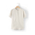 Недорогие мужские льняные рубашки-100% лен Муж. Рубашка льняная рубашка Белый Бежевый С короткими рукавами Полотняное плетение Вырез под горло Лето на открытом воздухе Повседневные Одежда