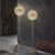 billige led gulvlampe-moderne gulvlampe innendørs elegant gulvlampe moderne stue soverom krystall stående lampe kreativ personlighet gulvlampe høy lampe for soverom 110-240v