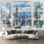 cheap Landscape Tapestry-Snow Window View Landscape Hanging Tapestry Wall Art Mountain Large Tapestry Mural Decor Photograph Backdrop Blanket Curtain Home Bedroom Living Room Decoration