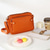 baratos Malas com Alça-bolsa de ombro e clutch vintage feminina de couro com três camadas – design com vários compartimentos para uso casual, profissional e em viagens