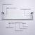 cheap Shower Caddy-Shower Caddy Bathroom Shelf Adorable Creative Contemporary Modern Stainless Steel Tempered Glass Metal 1PC - Bathroom Wall Mounted
