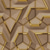 halpa Tapetit-siistejä tapetteja seinämaalaus 3d tapetti geometrinen abstrakti seinätarra päällyste painatus irrotettava pvc/vinyylimateriaali itseliimautuva/liimautuva seinäsisustus olohuoneen makuuhuoneeseen