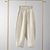 Χαμηλού Κόστους λινό παντελόνι-100% Λινό Ανδρικά Λευκά παντελόνια Παντελόνια Παντελόνι Harem Κορδόνι Ελαστική μέση Πλατύ Πόδι Σκέτο Άνεση Αναπνέει Causal Καθημερινά Αργίες Μοντέρνα Κλασσικό στυλ Μαύρο Καφέ