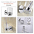 baratos Conjunto de acessórios de casa de banho-conjunto de acessórios de banheiro barra de toalha suporte de papel higiênico novo design adorável criativo contemporâneo tradicional aço inoxidável metal de baixo carbono 1 unidade - banheiro único