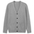 billige cardigangenser for menn-Herre Genser Cardigan Genser Riflet Strikke Strikket عادي V-hals Mote Fritid Sport Dagligdagstøy Klær Vår &amp; Vinter Vinrød Svart M L XL