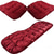 cheap Car Seat Covers-3PCs Winter Car Seat Cushion Thickened Warm Short Plush Rear Seat Cushion Seat Cover Four Seasons Seat Cushion