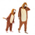 abordables Disfraces para parejas y grupos-Niños Adulto Animal Caricatura Traje de grupo Vestimenta Nocturna Camuflaje Disfraz de carnaval Dinosaurio León Pijamas de una pieza Pijamas Kigurumi Estilo lindo por Hombre y mujer Niños y niñas