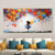cheap People Paintings-Large Balloon Girl Dream Big Dreams Graffiti Canvas Wall Art Handpainted Gril Oil Painting Street art Handmade Graffiti Art Dreams On Canvas For Home Decor No Frame
