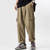 cheap Cargo Pants-Men&#039;s Cargo Pants Cargo Trousers Techwear Pocket Drawstring Elastic Waist Plain Comfort Breathable Outdoor Daily Going out Fashion Casual Black Brown