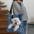 cheap Handbag &amp; Totes-Women&#039;s Tote Shoulder Bag Canvas Tote Bag Polyester Shopping Daily Holiday Print Large Capacity Foldable Lightweight Dog Black Red Blue