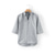 Недорогие мужские льняные рубашки-100% лен Муж. Рубашка льняная рубашка Белый Оранжевый Бежевый Рукава до локтя Полотняное плетение Лацкан Лето на открытом воздухе Повседневные Одежда