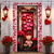 cheap Wedding-Wedding Outdoor Decorations Door Covers Door Tapestry Door Curtain Decoration Backdrop Indoor/Outdoor Door Banner for Front Door Farmhouse Bear Hearts