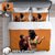 ieftine personalizați-Set cuvertură de pilota personalizat din bumbac 100% natural Set de lenjerie de pat personalizat Consola foto cadouri personalizate pentru familie