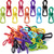 cheap Storage &amp; Organization-20pcs/pack Chip Clips 2 Inches Assorted Colors Utility PVC-Coated Clips Bag Clips Clips For Food Packages Food Clips Bag Clips For Food Chip Bag Clip (Color Random)