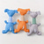 economico Giocattoli di peluche-Giochi morbidi Giocattolo interattivo Giocattolo Squeak con Duraturo Esercizio per animali domestici Giocattolo per la dentizione per Prodotti per cani Prodotti per gatti Al Coperto All'aperto