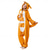 tanie Halloweenowe kostiumy dla par-Dla dorosłych Kreskówki Kostium grupowy Odzież nocna Piżama Onesie Strój karnawałowy Zwierzę Piżama Onesie Piżama Kigurumi zabawny kostium Dla Mężczyźni i kobiety Karnawał Rysunek