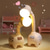 abordables Veilleuses pour chambre d&#039;enfant-Style populaire enfants animal veilleuse mignon girafe lampe de lecture rechargeable avec tête mobile enfants petit cadeau girafe veilleuse dortoir tête de lit LED veilleuse rétractable lampe de table