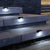 cheap Outdoor Wall Lights-4pcs Solar Outdoor Deck Lights Waterproof Courtyard Garden Scenic Villa Park Light Balcony Stairs Wall And Railings Decorated With Solar Night Lights