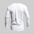cheap Men&#039;s Graphic T Shirt-Men&#039;s Pirate Skulls T Shirt 100% Cotton Long Sleeve Graphic Shirt White Orange Comfortable Tee Sports Outdoor Holiday Fashion Designer Clothing