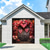 cheap Wall Tapestries-Wedding Outdoor Decorations Garage Door Cover Banner Heart Roses Large Backdrop Decoration for Outdoor Garage Door Home Wall Decorations Event Party Parade