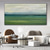 cheap Landscape Paintings-Handmade Oil Painting Canvas Wall Art Decoration Contemporary  Abstract Green Farm Landscape for Home Decor Rolled Frameless Unstretched Painting