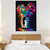 cheap People Prints-Valentine&#039;s Day Wall Art Canvas Painting Hearts Prints and Posters Pictures Decorative Fabric Painting For Living Room Pictures No Frame