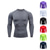 cheap Men&#039;s Active Tees &amp; Tanks-Men&#039;s Gym Shirt Sports T-Shirt Crew Neck Long Sleeve Sports &amp; Outdoor Fitness Gym Soft Plain Black White Activewear Fashion Sport