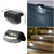 cheap Outdoor Wall Lights-4pcs Solar Outdoor Deck Lights Waterproof Courtyard Garden Scenic Villa Park Light Balcony Stairs Wall And Railings Decorated With Solar Night Lights