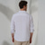 cheap Men&#039;s Linen Shirts-100% Linen Pocket Men&#039;s Shirt Linen Shirt Button Up Shirt Black White Green Long Sleeve Plain Lapel Spring &amp;  Fall Outdoor Daily Clothing Apparel