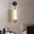 cheap Indoor Wall Lights-Modern Wall Lamp, 4/5-Light Vintage Globe Glass Wall Lamp for Bathroom, Swing Arm Mounted Light Reading Wall Lights for Bedroom Study Room Besides Lighting