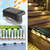 cheap Outdoor Wall Lights-4pcs Solar Outdoor Deck Lights Waterproof Courtyard Garden Scenic Villa Park Light Balcony Stairs Wall And Railings Decorated With Solar Night Lights