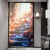 cheap Wallpaper-Cool Wallpapers Wall Mural Floral Stairs Abstract 3D Home Decoration Cartoon Landscape Wall Covering, Canvas PVC / Vinyl Material Adhesive required Mural, Room Wallcovering