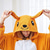 tanie Halloweenowe kostiumy dla par-Dla dorosłych Kreskówki Kostium grupowy Odzież nocna Piżama Onesie Strój karnawałowy Zwierzę Piżama Onesie Piżama Kigurumi zabawny kostium Dla Mężczyźni i kobiety Karnawał Rysunek