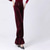 cheap Latin Dancewear-Latin Dance Ballroom Dance Pants Pure Color Splicing Women&#039;s Performance Training Velvet