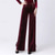 cheap Latin Dancewear-Latin Dance Ballroom Dance Pants Pure Color Splicing Women&#039;s Performance Training Velvet
