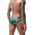 cheap Men&#039;s Swim Briefs-Men&#039;s Swim Briefs Beach Swimming Pool Party Breathable Quick Dry Drawstring Elastic Waist Graphic Short Sport Casual Activewear Blue Purple Micro-elastic