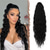 cheap Ponytails-Long Curly Wavy Drawstring Ponytail Extensions Clip in Wavy Synthetic Hairpieces Drawstring Ponytails Hair Piece Pony Tail Extension for Women Ash Blonde 26 inch