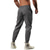 cheap Men&#039;s Active Pants-Men&#039;s Fleece Pants Joggers Track Pants Outdoor Athleisure Daily Sports Quick Dry Soft Comfortable Drawstring Elastic Waist Plain Full Length Fashion Casual Activewear Black Dark Grey Micro-elastic