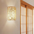 cheap Wall Sconces-Modern Wall Sconces Rattan Wall Sconce Indoor Wall Lamp Farmhouse Wall Light for Living Room Dining Room Study Bedroom Bathroom Stairs