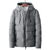 cheap Men&#039;s Downs &amp; Parkas-Men&#039;s Winter Coat Winter Jacket Puffer Jacket Quilted Jacket Pocket Zipper Pocket Going out Casual Daily Hiking Windproof Warm Winter Pure Color Dark Grey Wine Black Dark Navy Puffer Jacket