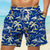 cheap Beach Shorts-Men&#039;s Board Shorts Swim Shorts Swim Trunks Drawstring with Mesh lining Elastic Waist Coconut Tree Quick Dry Short Holiday Beach Hawaiian Casual Navy Blue Blue Micro-elastic