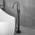 voordelige Badkranen-Badkraan - minimalistische Galvanisch verzilveren Vrijstaand Keramische ventiel Bath Shower Mixer Taps