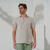 cheap Men&#039;s Linen Shirts-100% Linen Men&#039;s Shirt Linen Shirt White Orange Beige Half-Sleeve Plain Lapel Summer Outdoor Daily Clothing Apparel
