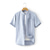 cheap Men&#039;s Linen Shirts-100% Linen Front Pocket Men&#039;s Shirt Linen Shirt White Dark Navy Blue Short Sleeve Plain Standing Collar Summer Outdoor Daily Clothing Apparel